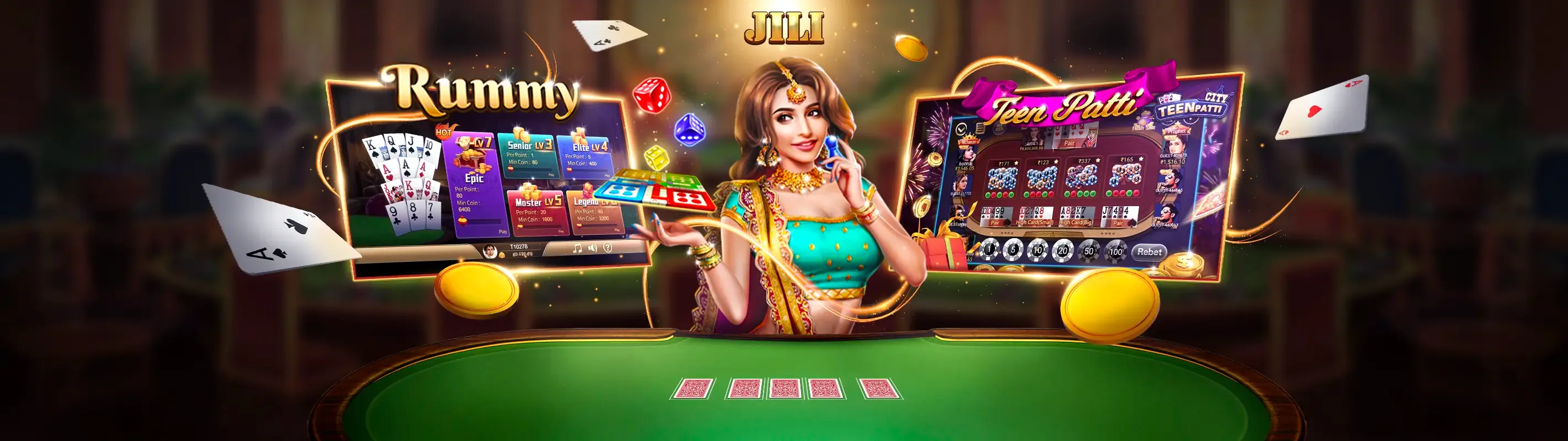 Bàn Baccarat trực tuyến shbrt với người chia bài thật